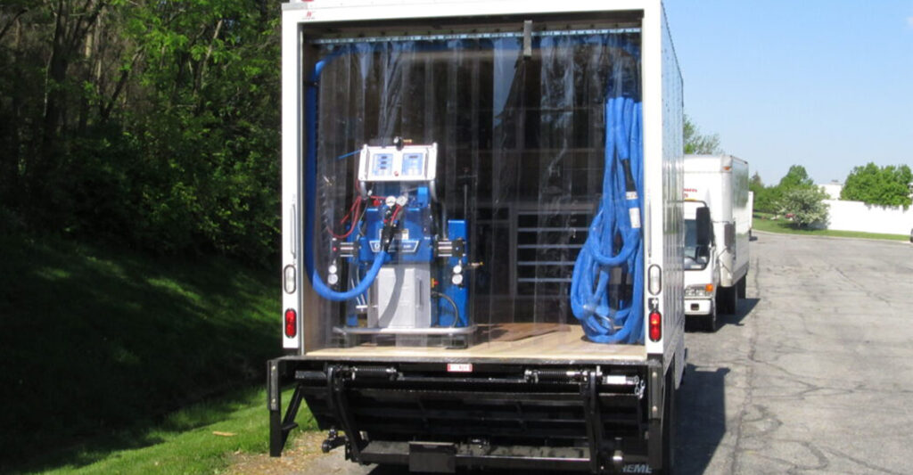 Mobile Custom Rig for Spray Foam